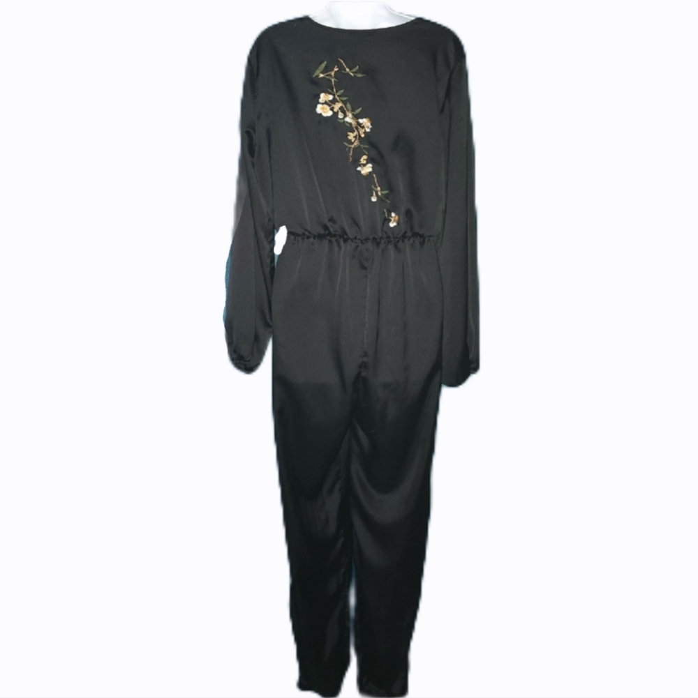 Fashion Nova Black Jumpsuit - Picture 2 of 5